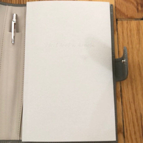 NWOT Van Cleef & Arpels Leather Cover and Journal - Picture 10 of 16